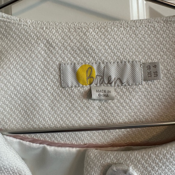 BODEN Polperro Jacket|Elegant White Women's Jacket - Picture 7 of 9